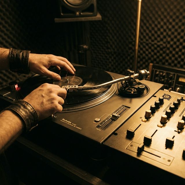 Grandmaster Flash Turntable